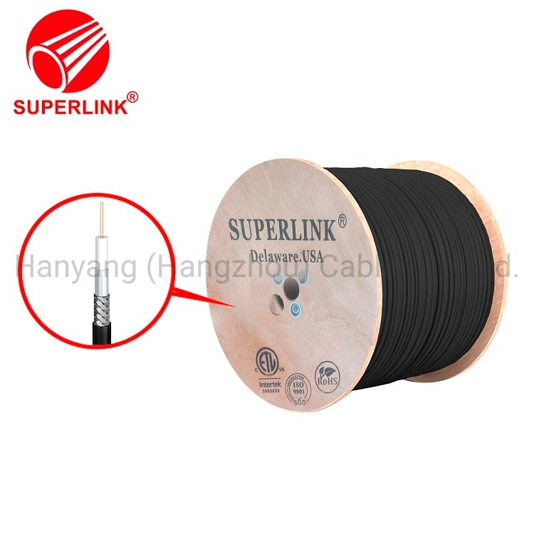 Lina Factory Communication Coaxial Cable 1.5c 2V 2.5c 2V 3c 2V Camera Cable CCTV CATV Copper Wire RoHS ISO9001