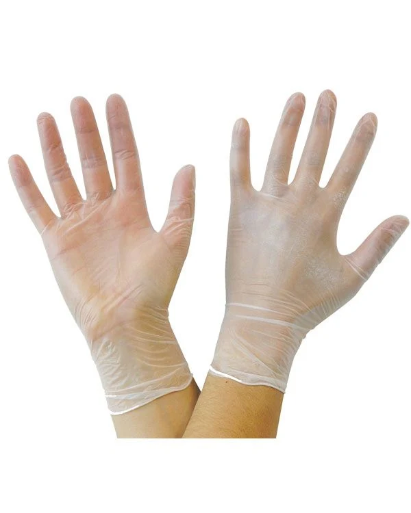 Surgical Supplier Type & Medical Materials Clear Color Vinyl Gloves Powdered