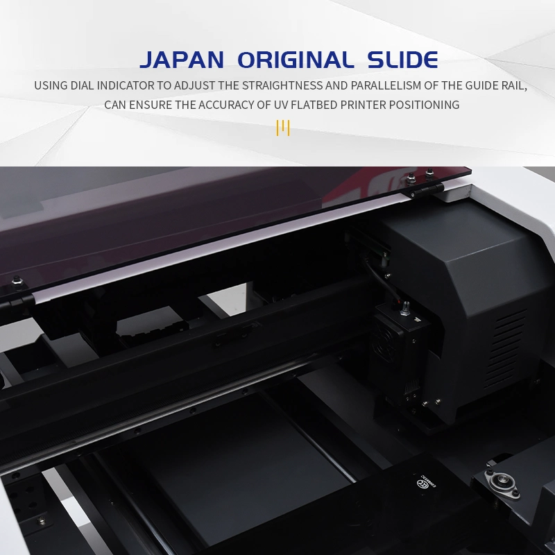 A3 A4 Size Weak Solvent Flat Panel Printer Epson Head UV Flat Panel Printer Epson Head Glass Plank Acrylic PVC Paper