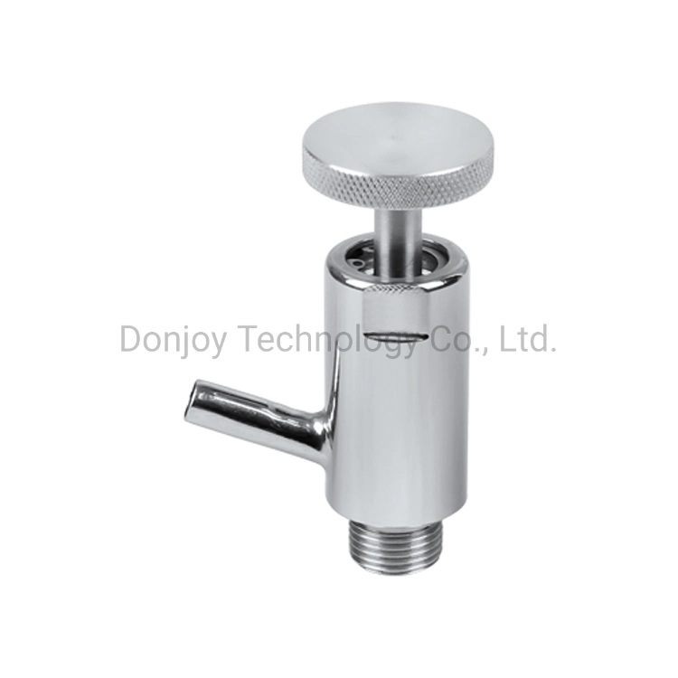 Stainless Steel Thread Sampling Valve with Elliptic Type Handle Wheel