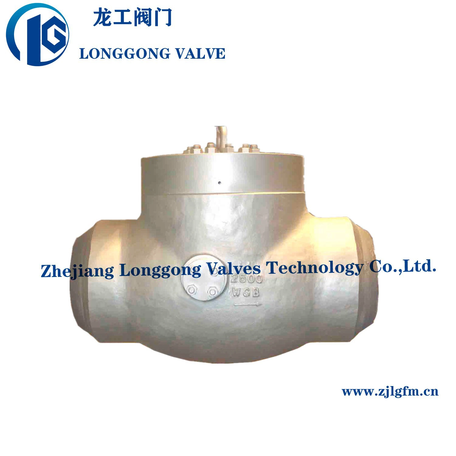 High quality/High cost performance  Pressure Seal Stainless Steel Butt Welded Non Return Swing Check Valve Wcb/CF8/CF8m/Wc6/Wcc