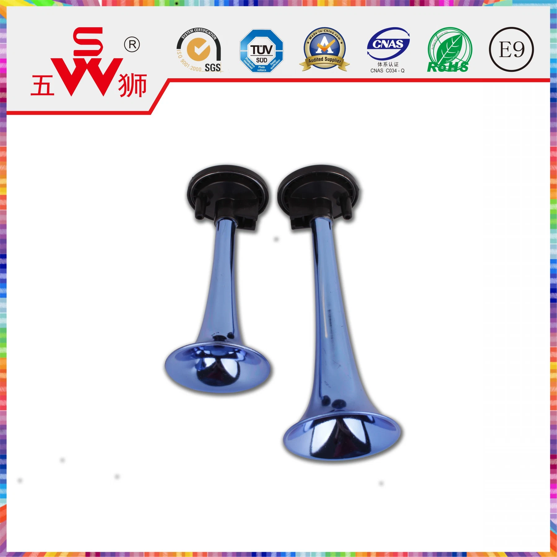 China professional Factory Air Horn for Motorcycle Parts