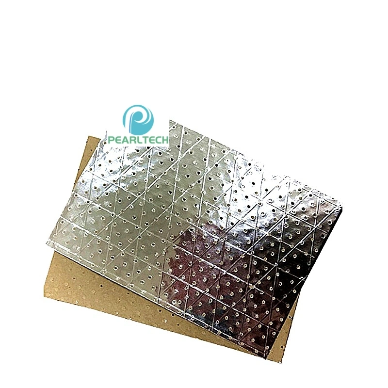 Perforated Three Ways Paper Aluminum Foil with Permeability as Surface of Wall Insulation