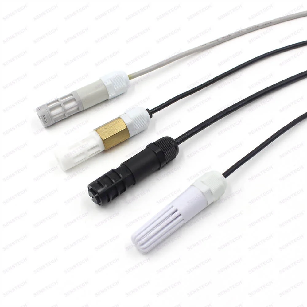 with White PE Probe Sht30-RS485 Temperature Humidity Sensors for HVAC