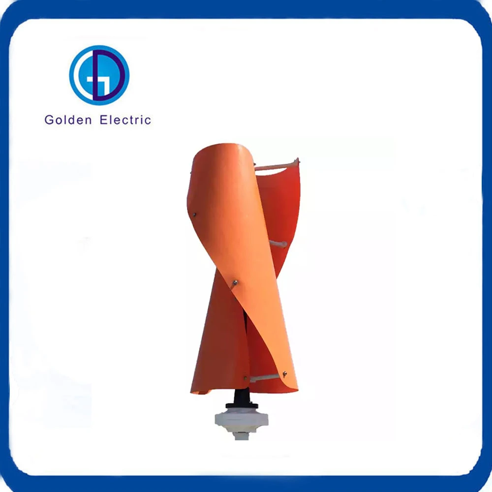 High Efficiency 200W/300W/400W/500W/600W/800W 12V/24V 3 Phase Vertical Wind Turbine System Generator for Home