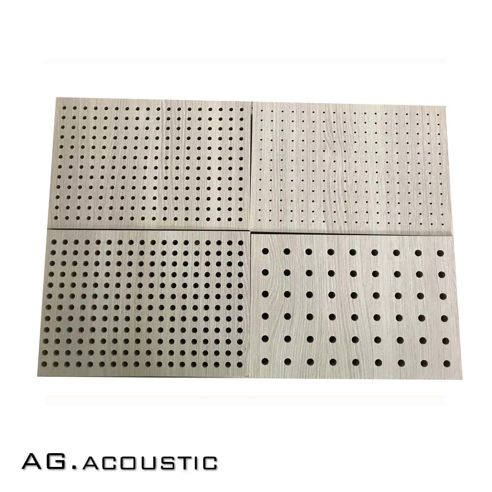 AG. Acoustic New Interior Decoration Material Acoustic Perforated Wood Panel