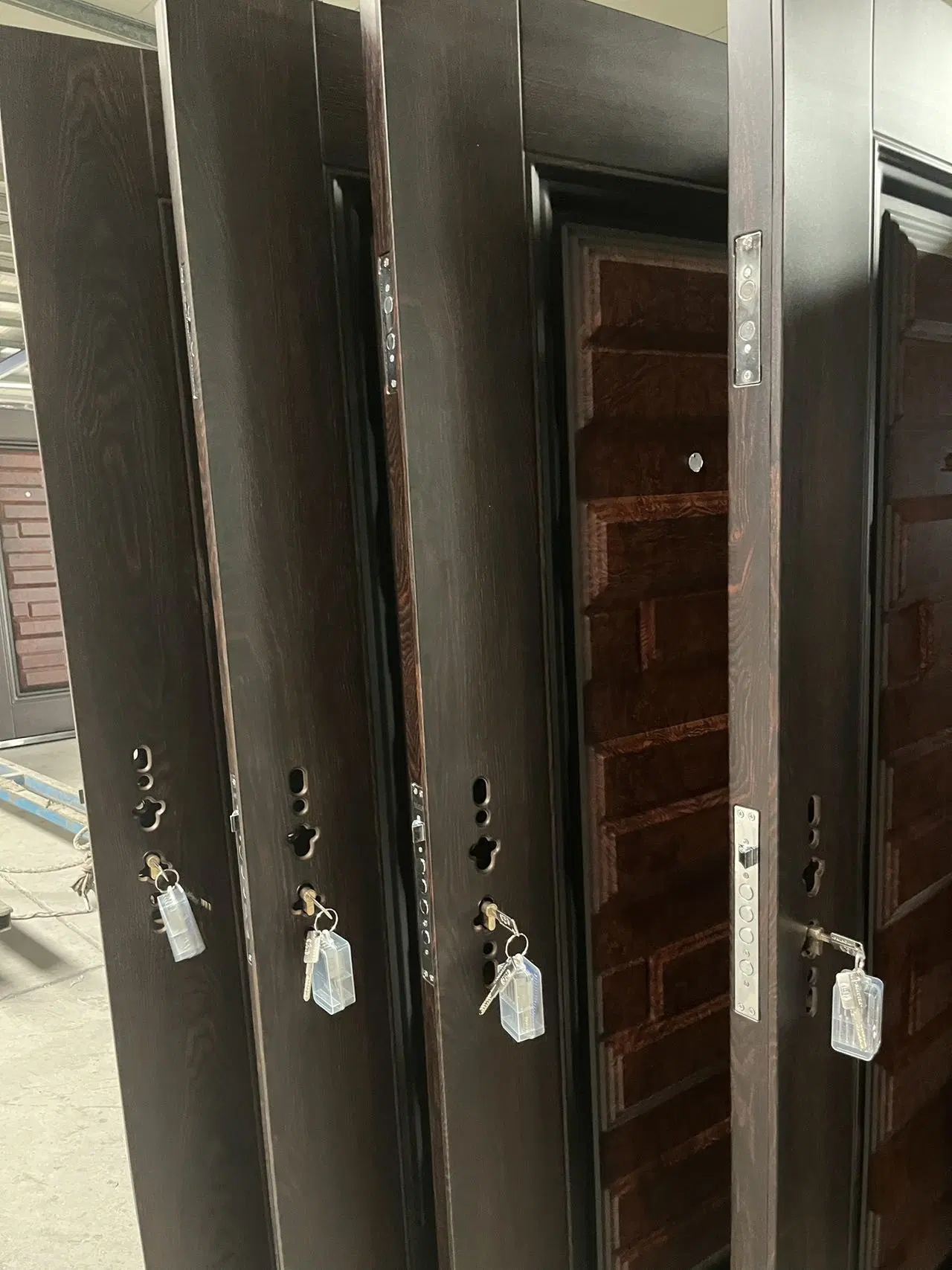 Supplier New Steel Doors Factory Price Exterior Turkey Steel Wooden Iron Door