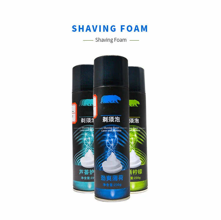 OEM Private Label Shave Foam Cream Natural Beard Care Best Selling Sensitive Skin Men Shaving Foam