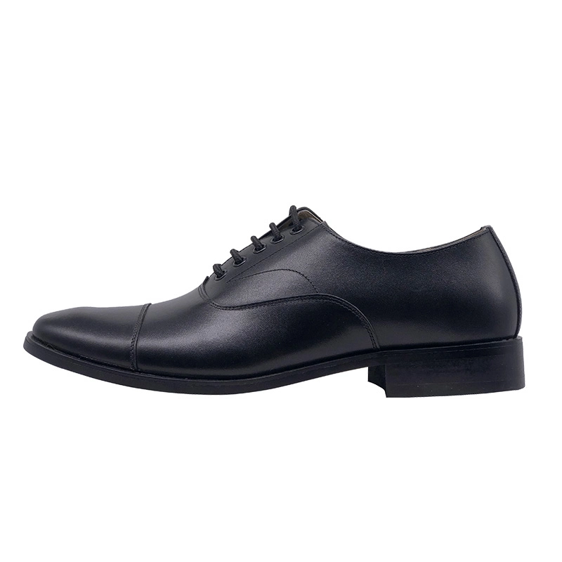 Hot Sale Police Officer Classic Genuine Leather Dress Shoes Men Leather Outsole Black Leather Officer Shoes