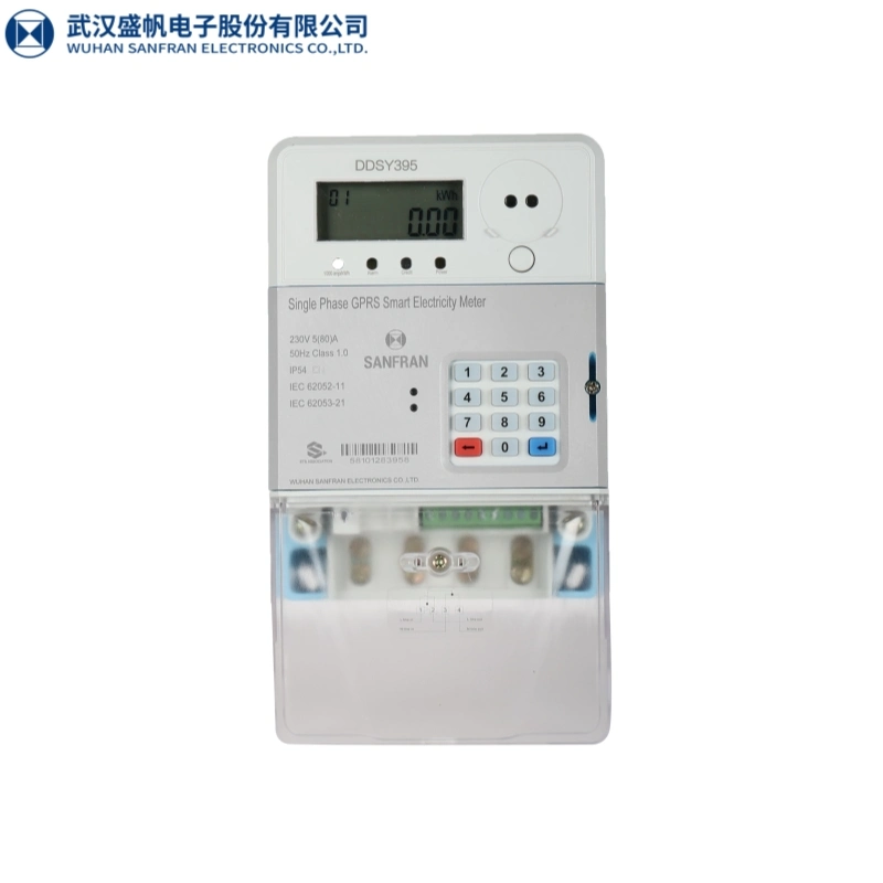 Sts Keypad Prepaid Single Phase Electricity Energy Meter