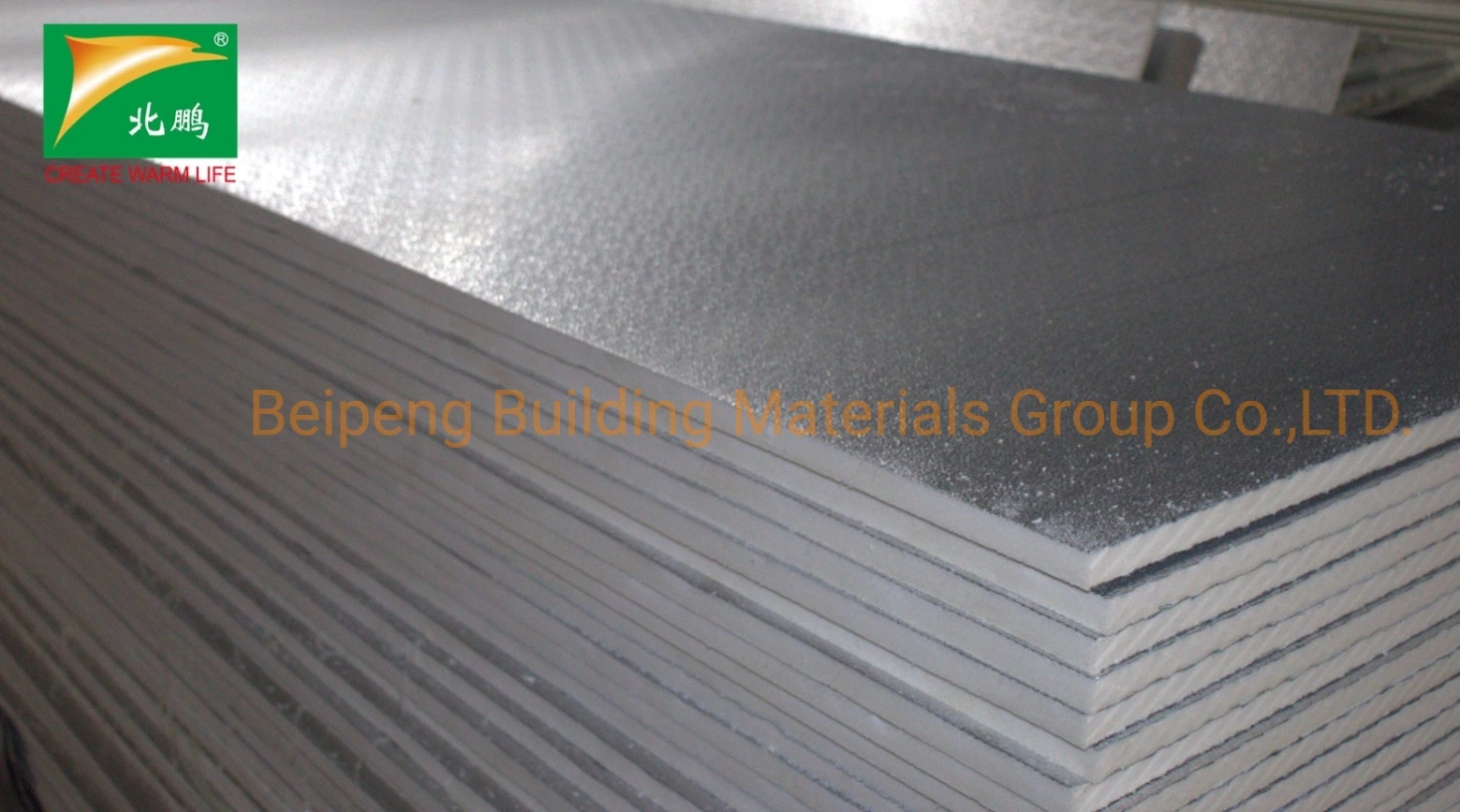 High Density PIR Plate Heat Insulation Building Material Polyurethane PIR Insulation Board