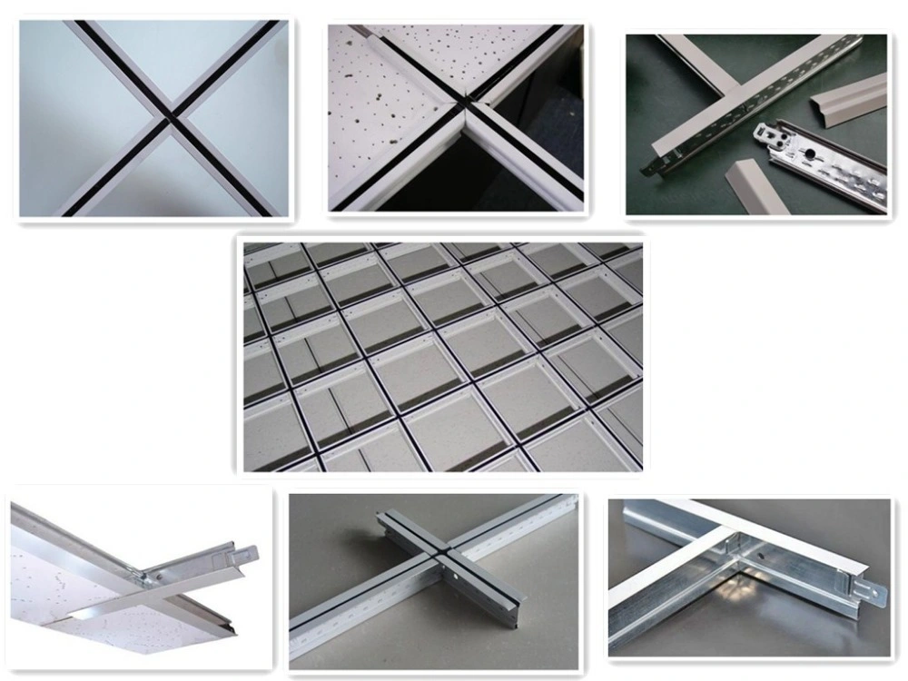 Suspended Aluminum Gridwall Metal Panel Tiles T Bar