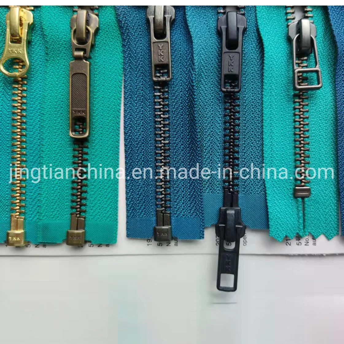 Yg Zipper con bloqueo automático de Semi Deslice Accesorios