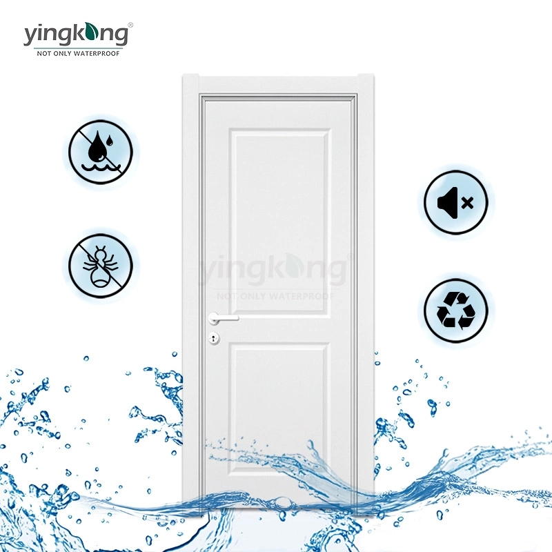 Hot Selling Waterproof and Anti-Termites Hollow WPC Interior Door with Frame in Israel Market