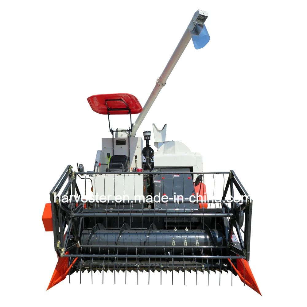 Wubota Machinery Grain Rice Wheat Combine Harvester Machine