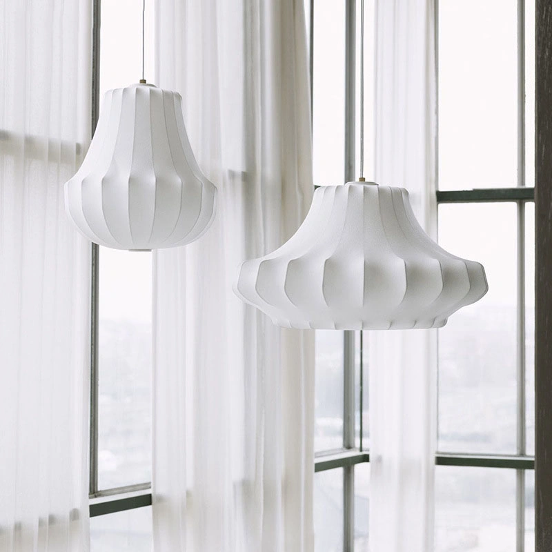 Nordic Silk Pendant Lights simple Bedroom Normann Copenhagen Phantom Lamp (WH-MI-374)