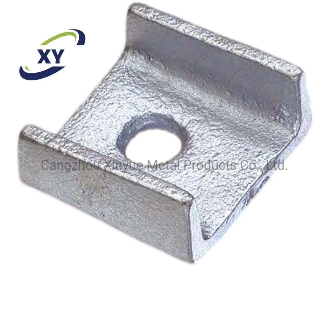 Silver Galvanized Cup Lock Forged Ledger Blade Q235 Steel Cuplock Scaffolding Accessories From China.