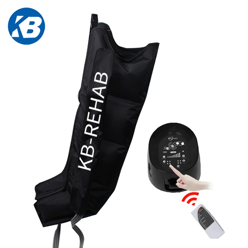 5200mAh Wiederaufladbares Normatec Beinmassager mit 4 Kammer und Kompressionsstiefel