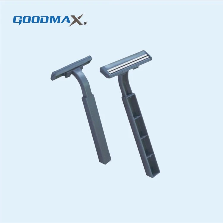 Good Quality Twin Blade Disposable Razor with Sweden Stainless Steel