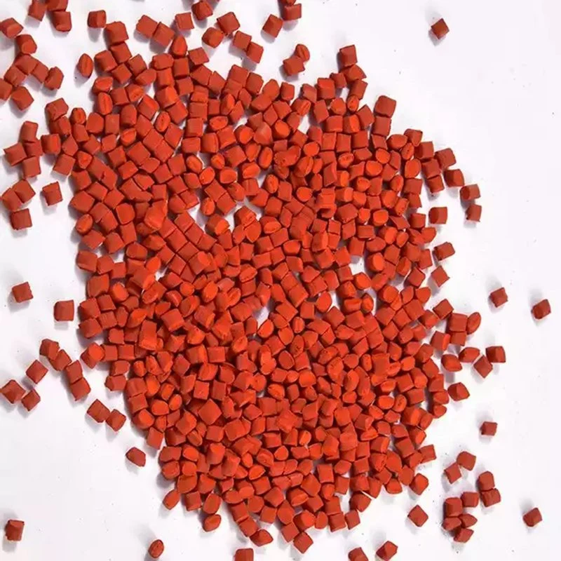 Couleur rouge vif Masterbatch Addictive pour PP PE de matières plastiques