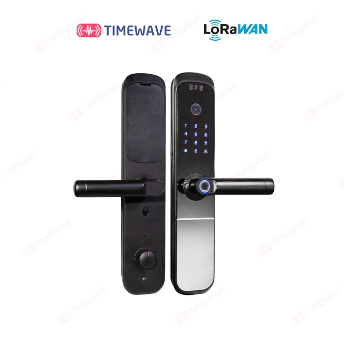 Smart Digital Door Lock by Password/IC Card/Bluetooth/Lorawan/Lora with Handle