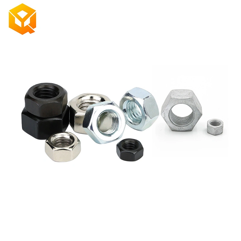 Grade 8.8 Steel DIN934 Black Hex Hexagon Nut