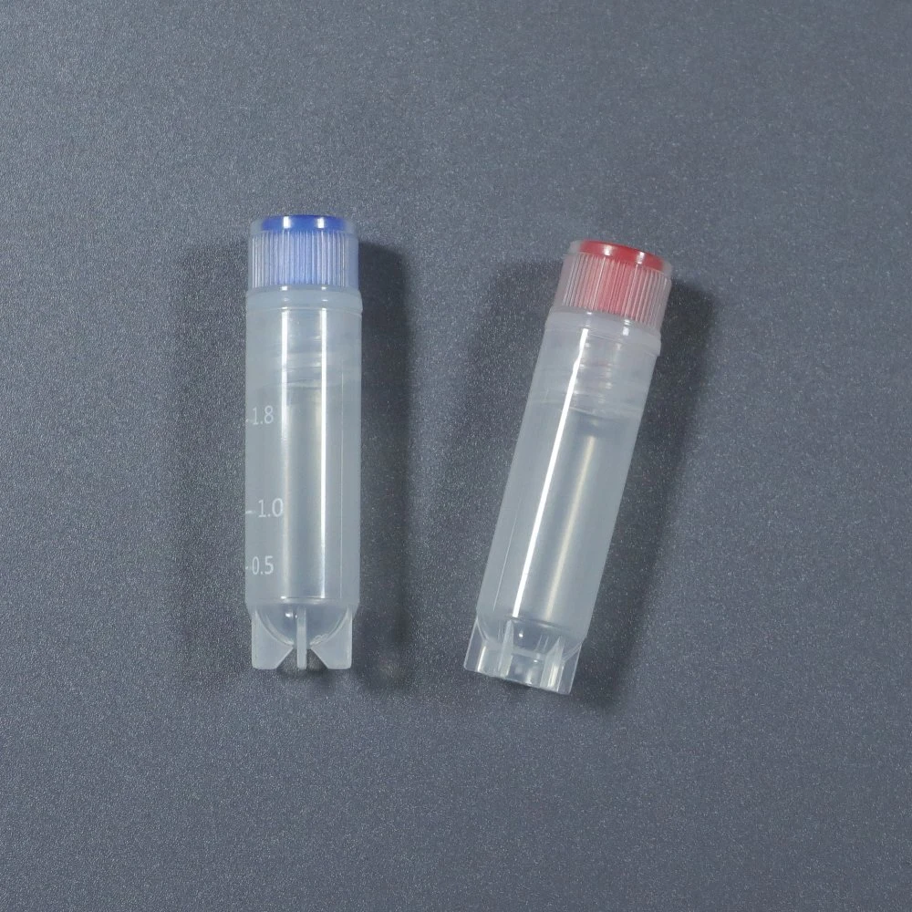 Pièce de découpe 1 ml boîte de comprimé flacon en verre emballage pharmaceutique Tube de congélation jetable