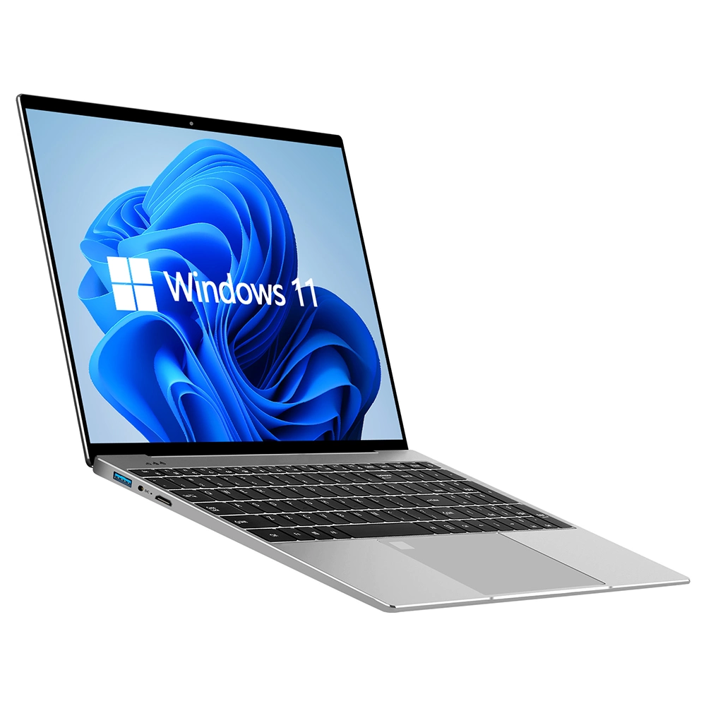 Portátiles Mayorista/Proveedors N5095 15.6 pulgadas de Win10 Teclado retroiluminado de 128GB Notebook Computadora Portátil para oficina