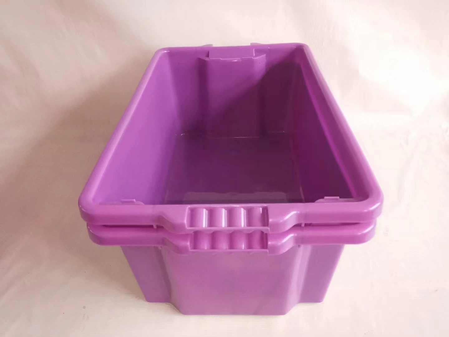 Used Plastic Nestable&Stackable Box Mold Second Hand Logistics Box Injection Mould