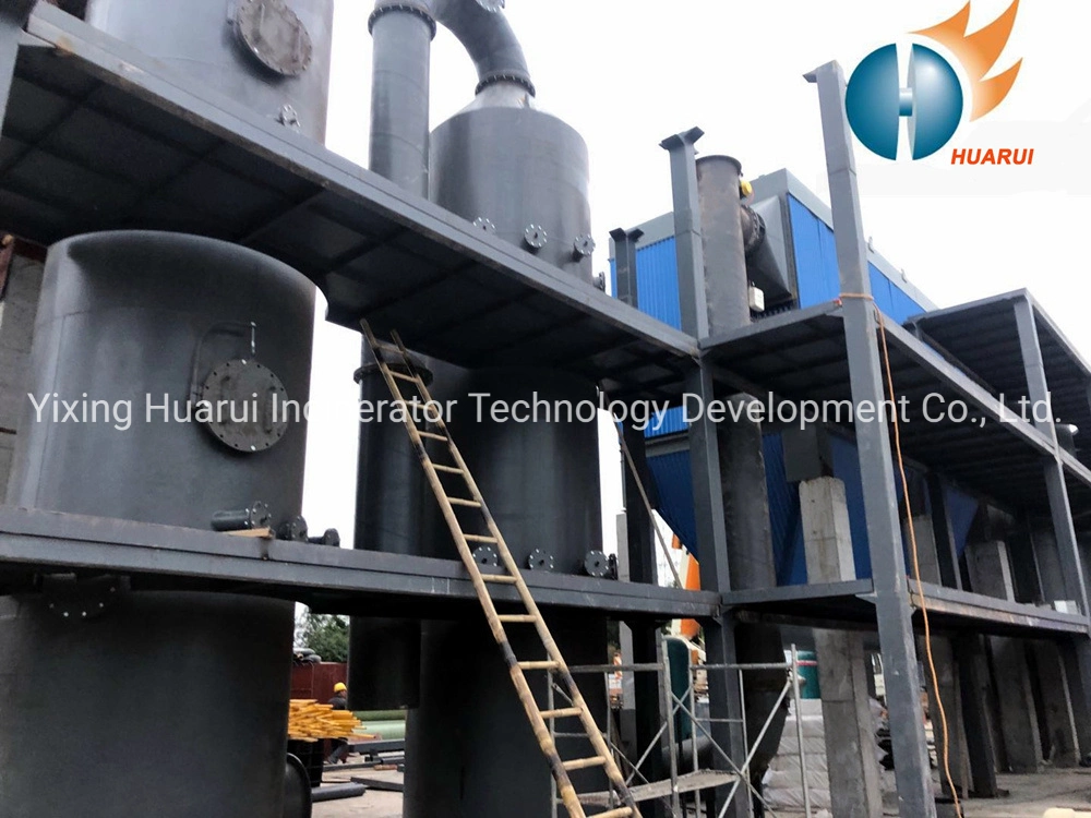 Pharmaceutical Industrial Solid Waste Pyrolyzing Incinerator