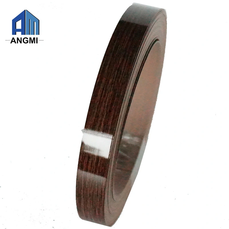 Colored Wood Veneer Edge Banding Tape PVC Film Office Furniture Accessories