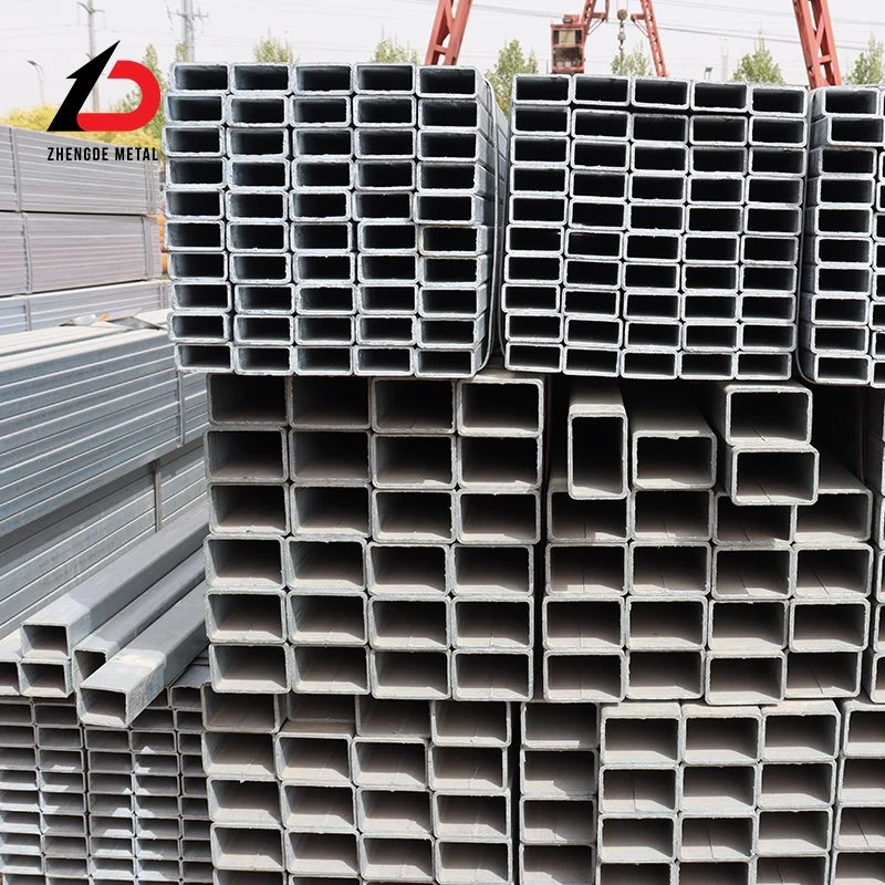 Ronda/rectángulos, cuadrados/Z275 SGCC Sgcd Dx51d Tubo de acero galvanizado Gi Pre TUBO TUBO GALVANIZADO/tubo para la construcción y la comida/bebida/Productos Lácteos