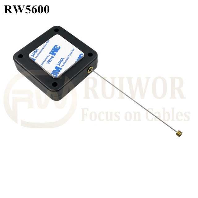 Square Heavy Duty Retractable Cable Work with Connectors for Various Products Security Display