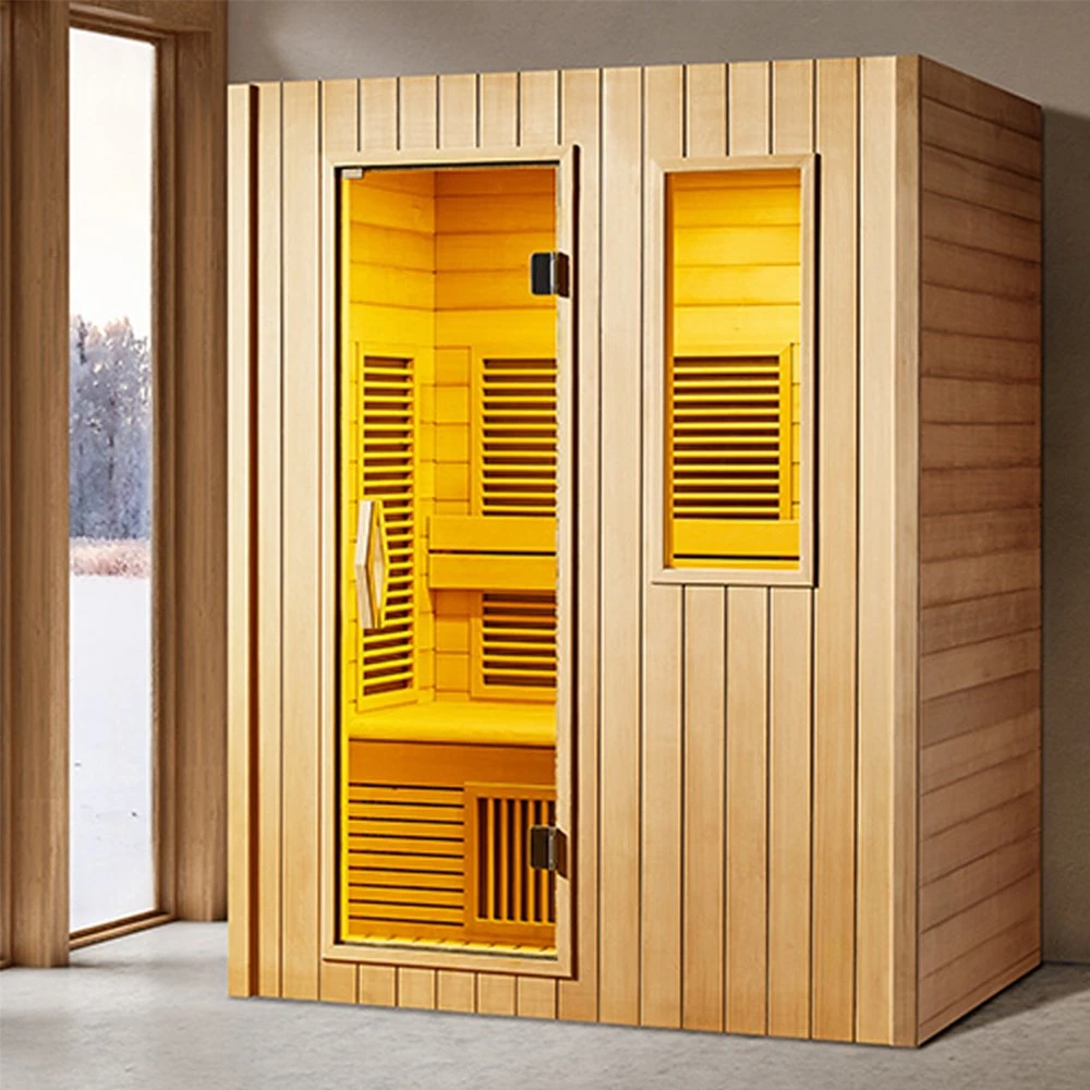 Foshan Top Quality Infrared Mini Dry Suna Room New Design 2 Person Dry Sauna Room