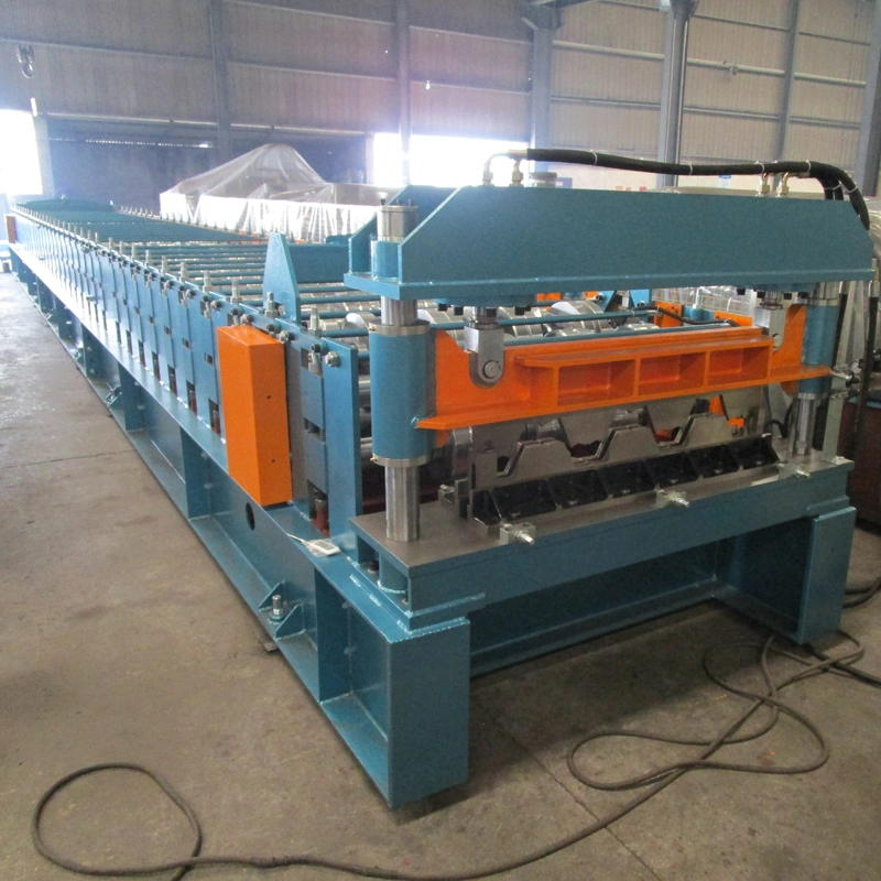 Galvanized Sheet Floor Decking Rolling Line Construction Used Deck Floor Roll Forming Machine