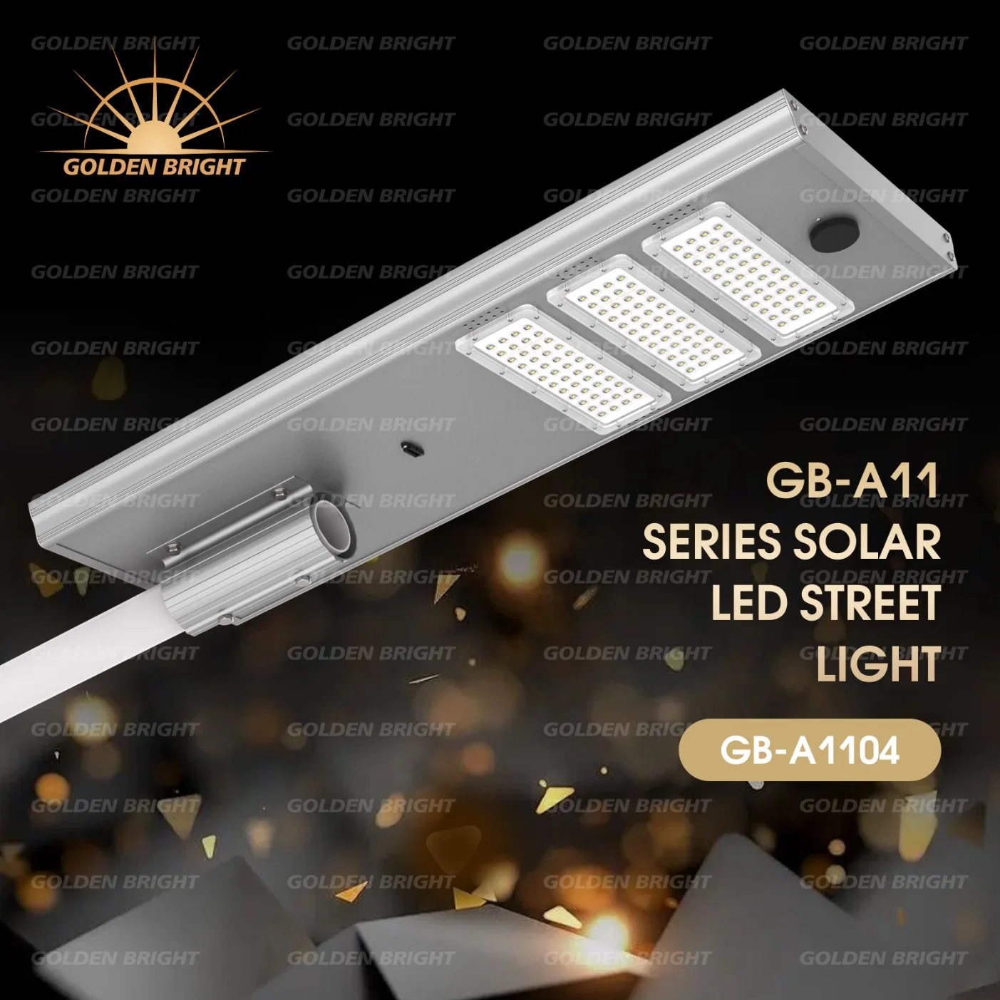 Wholesale/Supplier 50W All in One LED Solar Park Lawn Street Light Energy Saving