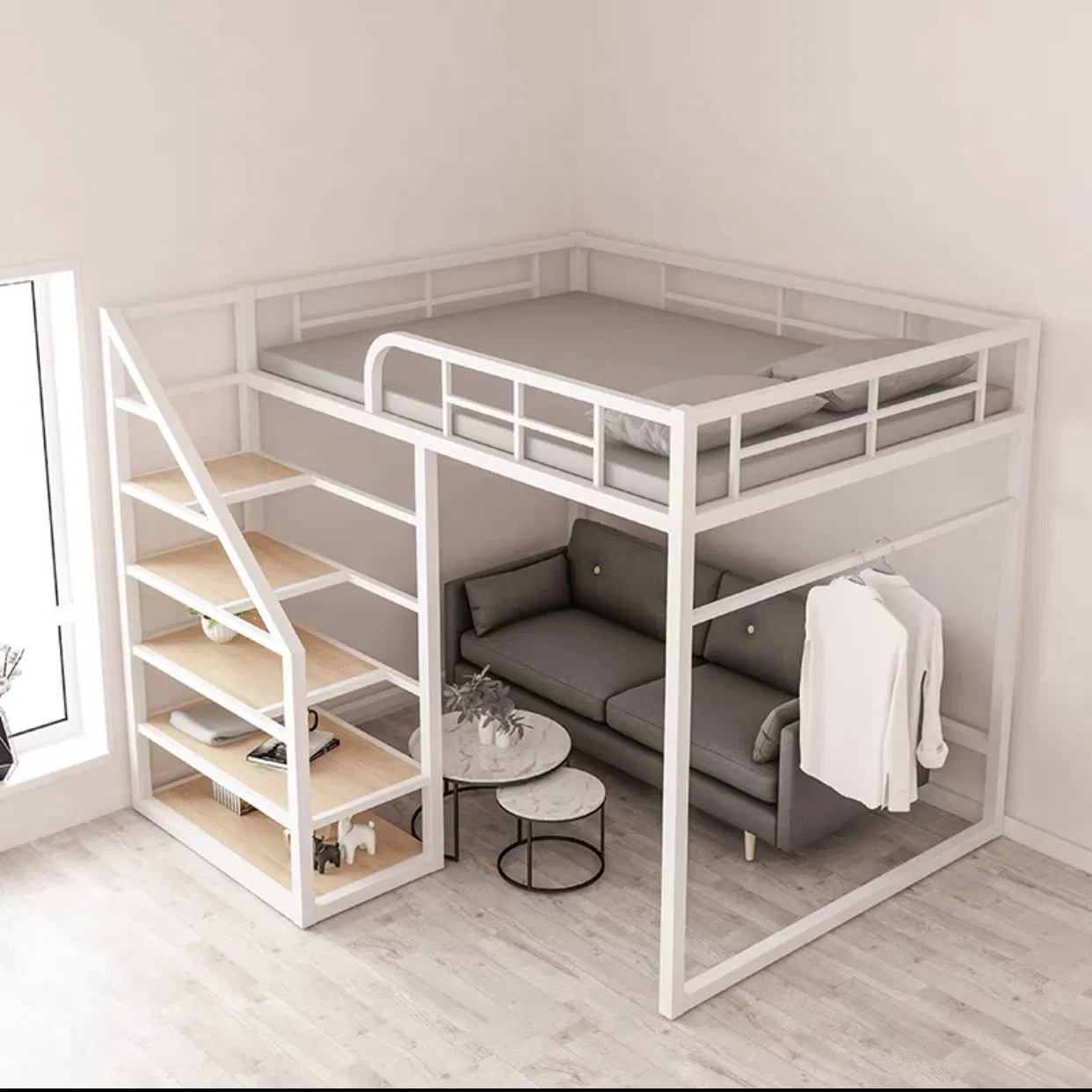 Rendimiento de alta calidad/alto costo Metal Bunk Beds Muebles de la escuela con cama