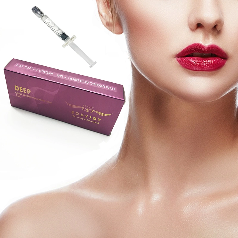 2ml Injectable Hyaluronic Acid Ha Face Dermal Filler Syringe