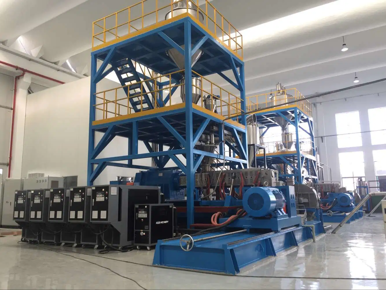 Cross-Linked Peroxide XLPE Four Flight Compounding System/ Pelletizing Machine Single