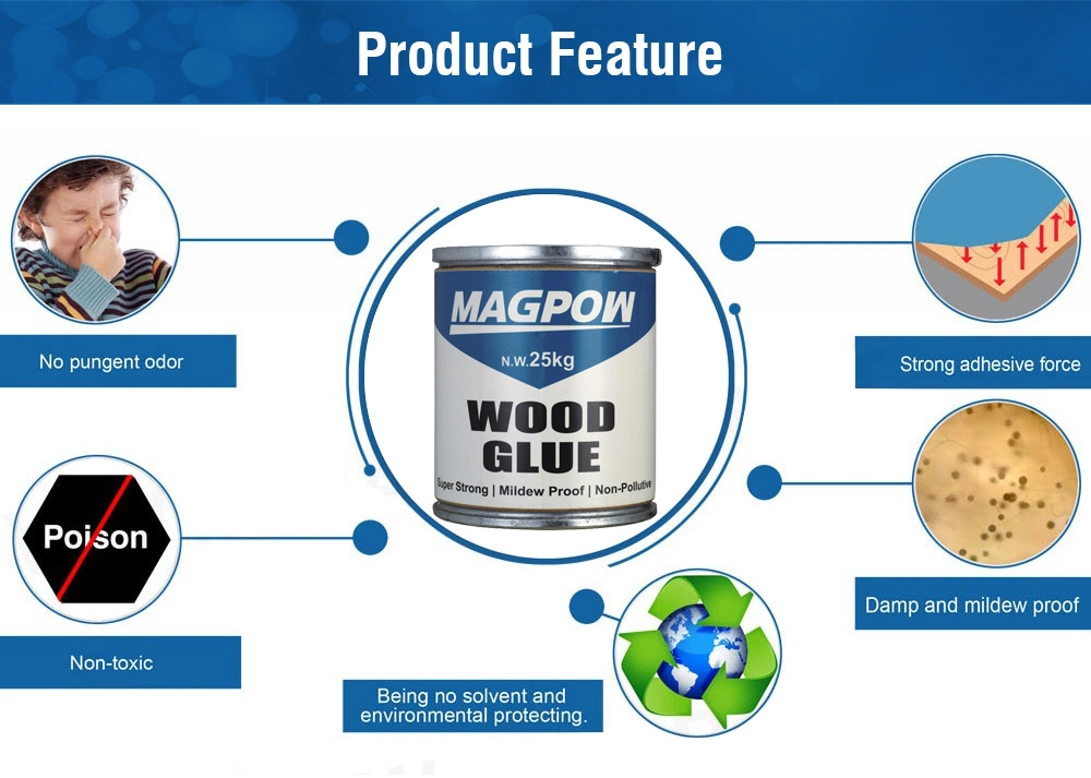 Waterproof Economical Water-Based White Wood Glue Wood Cement