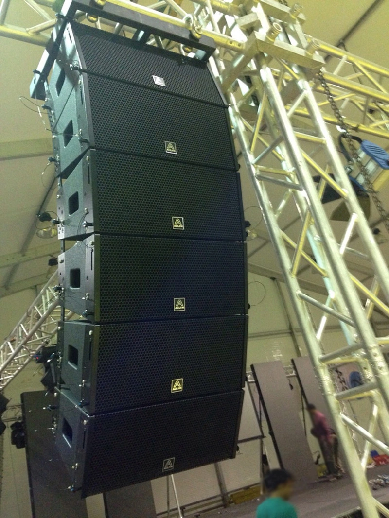 High Powerful Portable Speaker Dual 10inch Professional Line Array