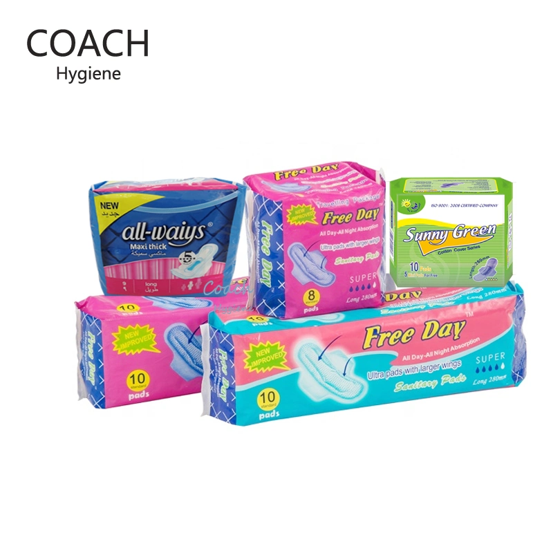 Sanitary Pad Manufacturer Women Hygiene Pad Good Quality Cotton Sanitary Napkins