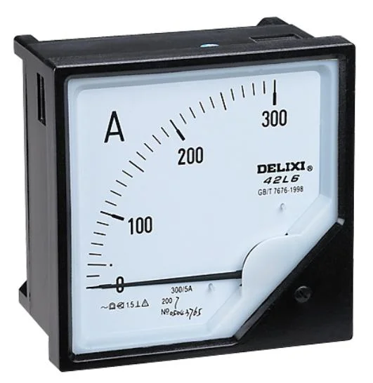 Delixi Installation Type Analog Indicating AC DC Current and Voltage Measuring Instrument