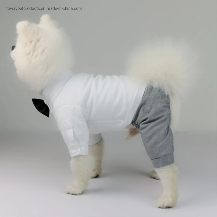 Gentleman Design Dog Costumes Party Pet Garment Pup Clothes