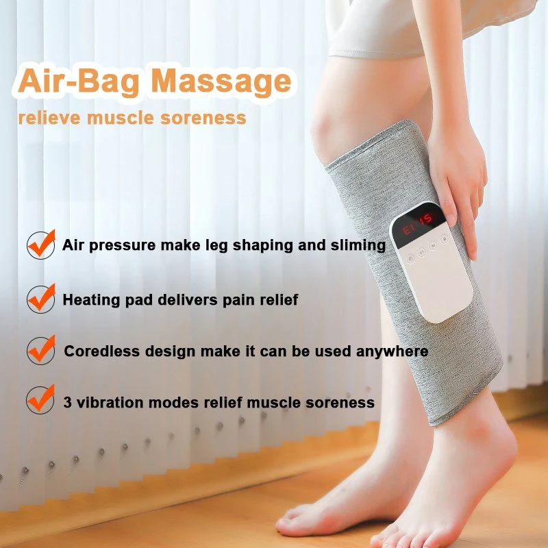 Luftdruck Hot Compress Calf Massage Beinmassagegerät Entspannen Sie Die Wade