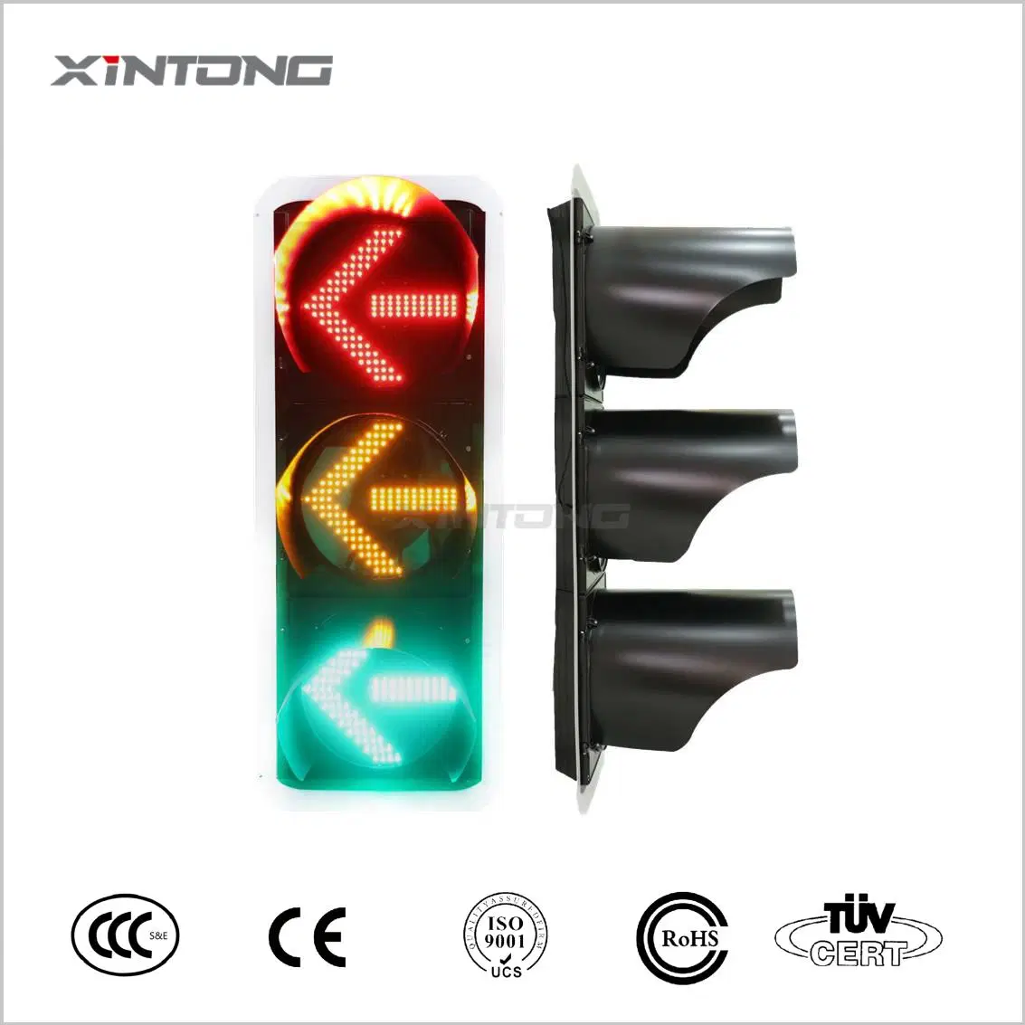 200mm Bike Green Light LED Traffic Safety Signals Light