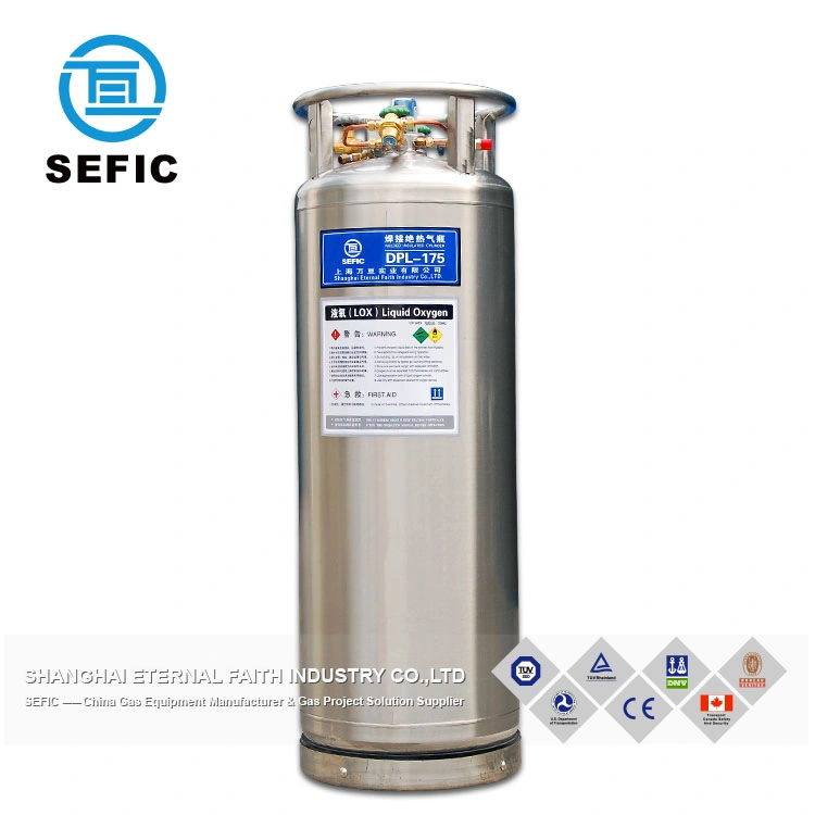 Sefic Brand Large Capacity Liquid Nitrogen Dewar Storage Tank
