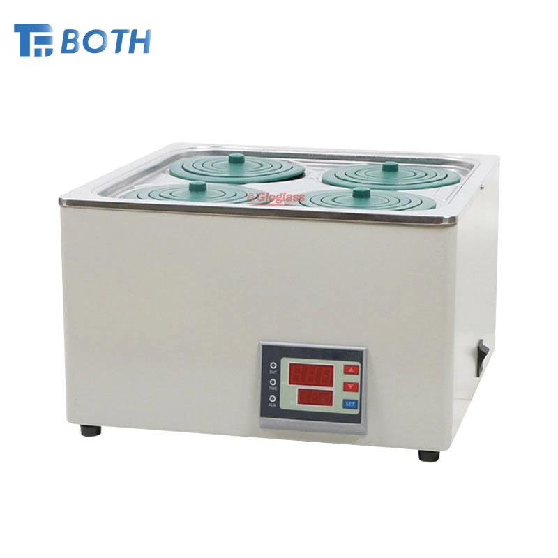 Laboratory Stainless Steel LCD Digital Display 1 2 4 6 Holes Thermostatic Digital Water Bath