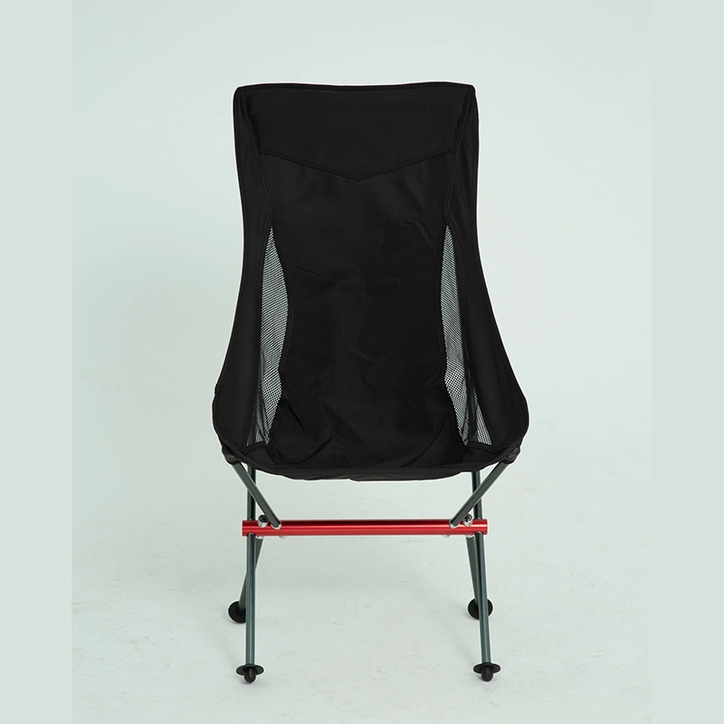 Folding Chair High-Back Aluminum Alloy Pipes Lightweight Camping Chair