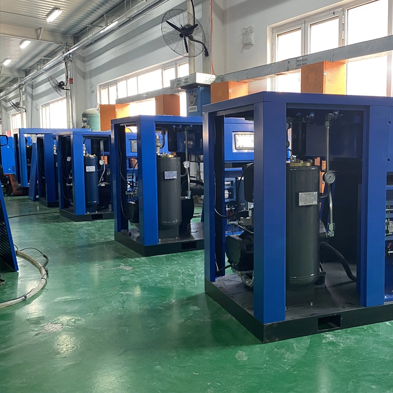 55kw 75HP Electric Screw Industrial Air Compressor with CE ISO for Painting